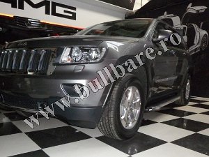 JEEP GRAND CHEROKEE '11+ Bullbar inox Jeep Grand Cherokee '11+, bullbar poliuretan Jeep Grand Cherokee '11+, praguri inox Jeep Grand Cherokee...